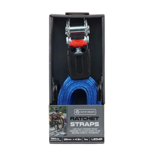 Centurion Ratchet Tie Down - 750kg Breaking Strength - 4.5m - Retail