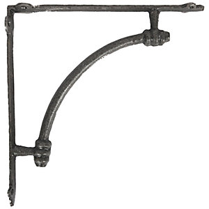 [BRRA150LS] Rothley Rustic Arch Brackets Lacquered Steel - 150mm x 150mm