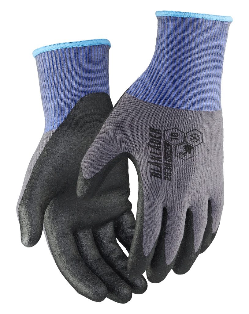 Blaklader Winter Glove Light Lined Grey - Size 10