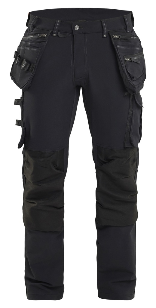 Blaklader Craftsman Trousers 4-Way Stretch X1900 Black - D88