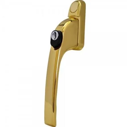 [CH18394] Chameleon Adaptable Inline Window Espag Handle (10mm-55mm) - Polished Brass