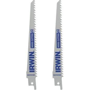 Irwin Sabre Saw Blade Wood/PVC Cutting 152mm (Pack of 2)