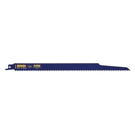 [IRW10504160] Irwin 156R Sabre Saw Blade Nail Embedded Wood Cutting 300mm (5 Pack)