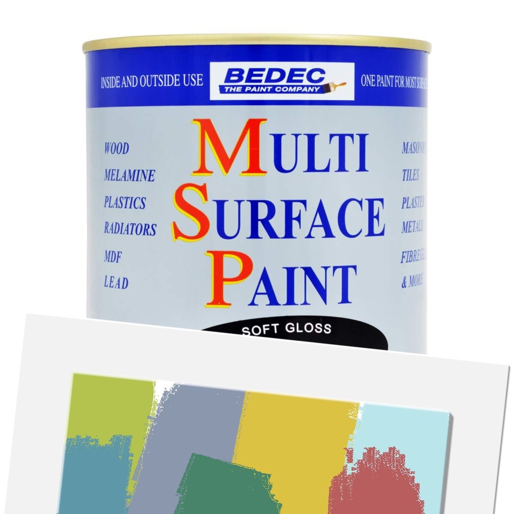 Bedec Multi Surface Paint Gloss Oxford Blue 750ml