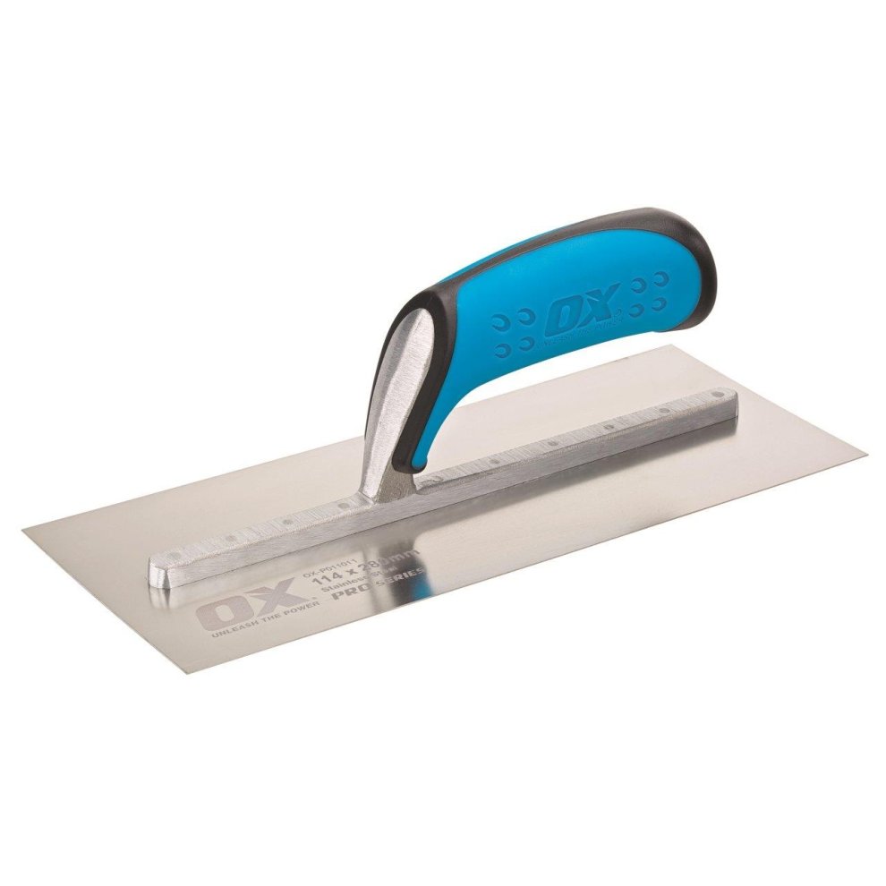 [OX-P011011] OX Pro Stainless Steel Plasterers Trowel - 114 X 280mm / 11in