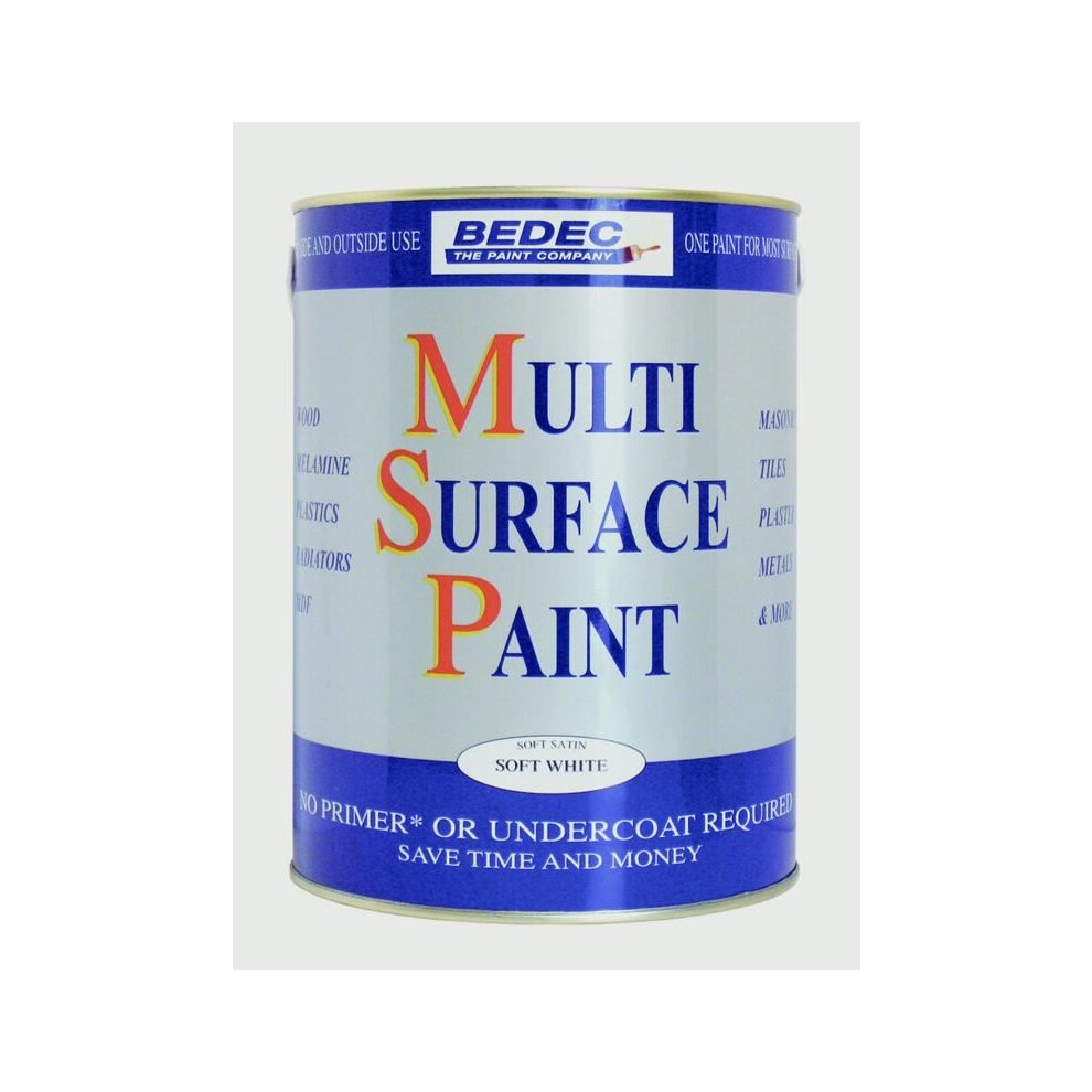 [96962] Bedec Multi Surface Paint Matt Black 250ml