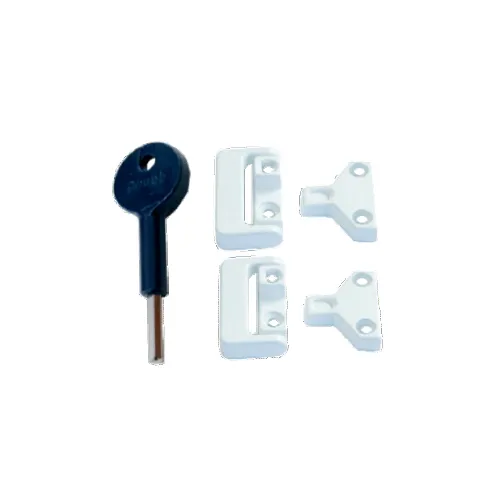 Sichern Window Toggle Lock Metal - 2 + Key (8K106)