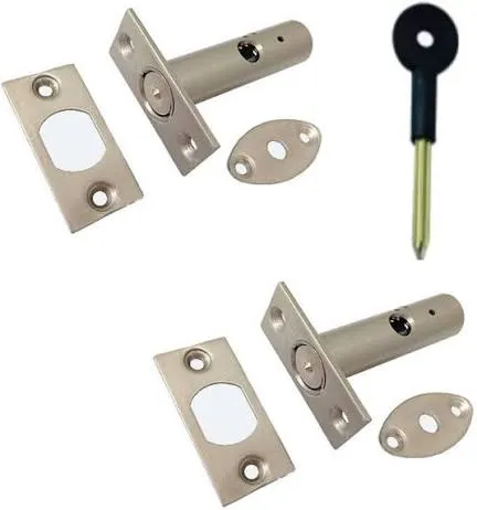 Sichern Window Rack Bolt (2 Plus 1 Key) 32mm - Chrome