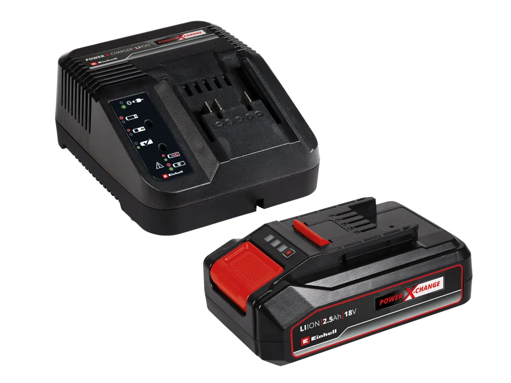 [EINPXSTKIT25] Einhell Power X-Change Battery & Charger Starter Kit 18V 1 x 2.5Ah Li-ion - EINPXSTKIT25