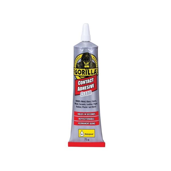 Gorilla Contact Adhesive Clear 75g