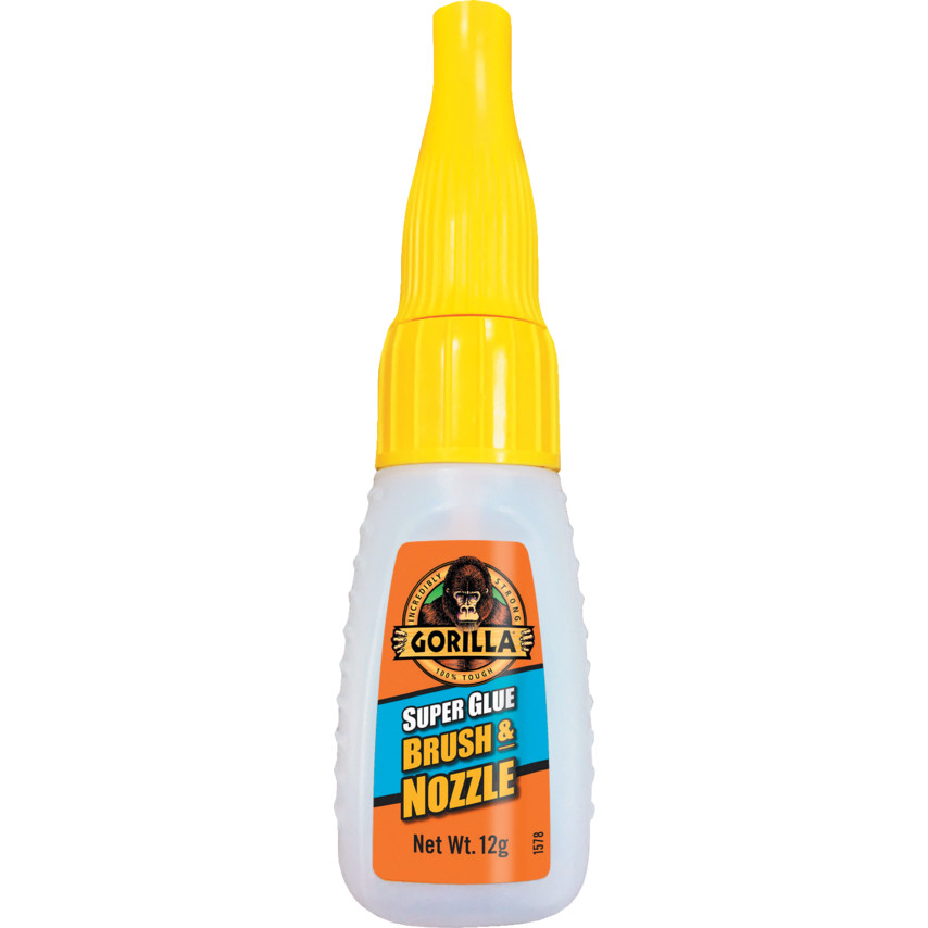 [94107] Gorilla Super Glue Brush & Nozzle 12g