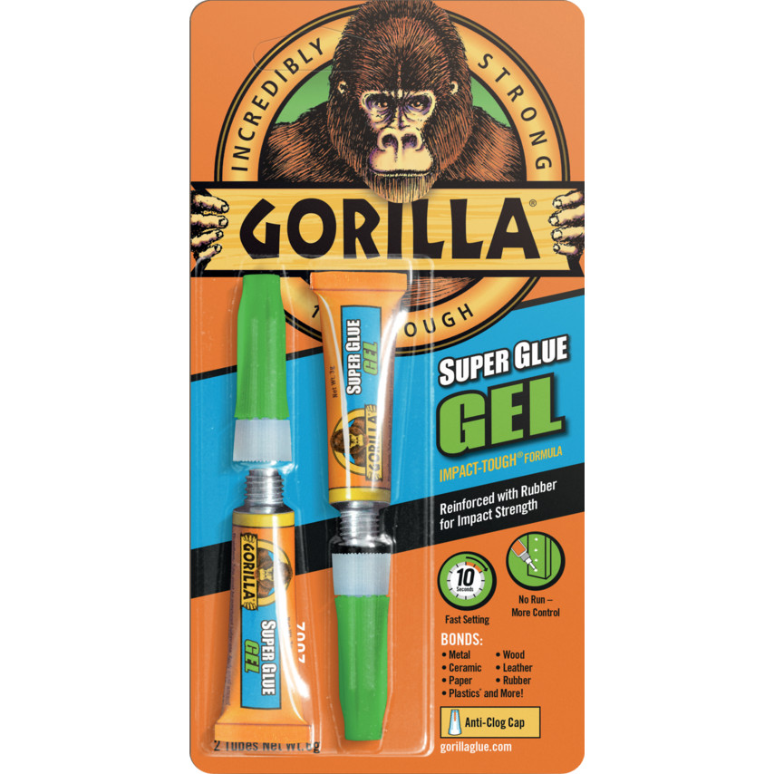 [95430] Gorilla Super Glue Gel 2 x 3g