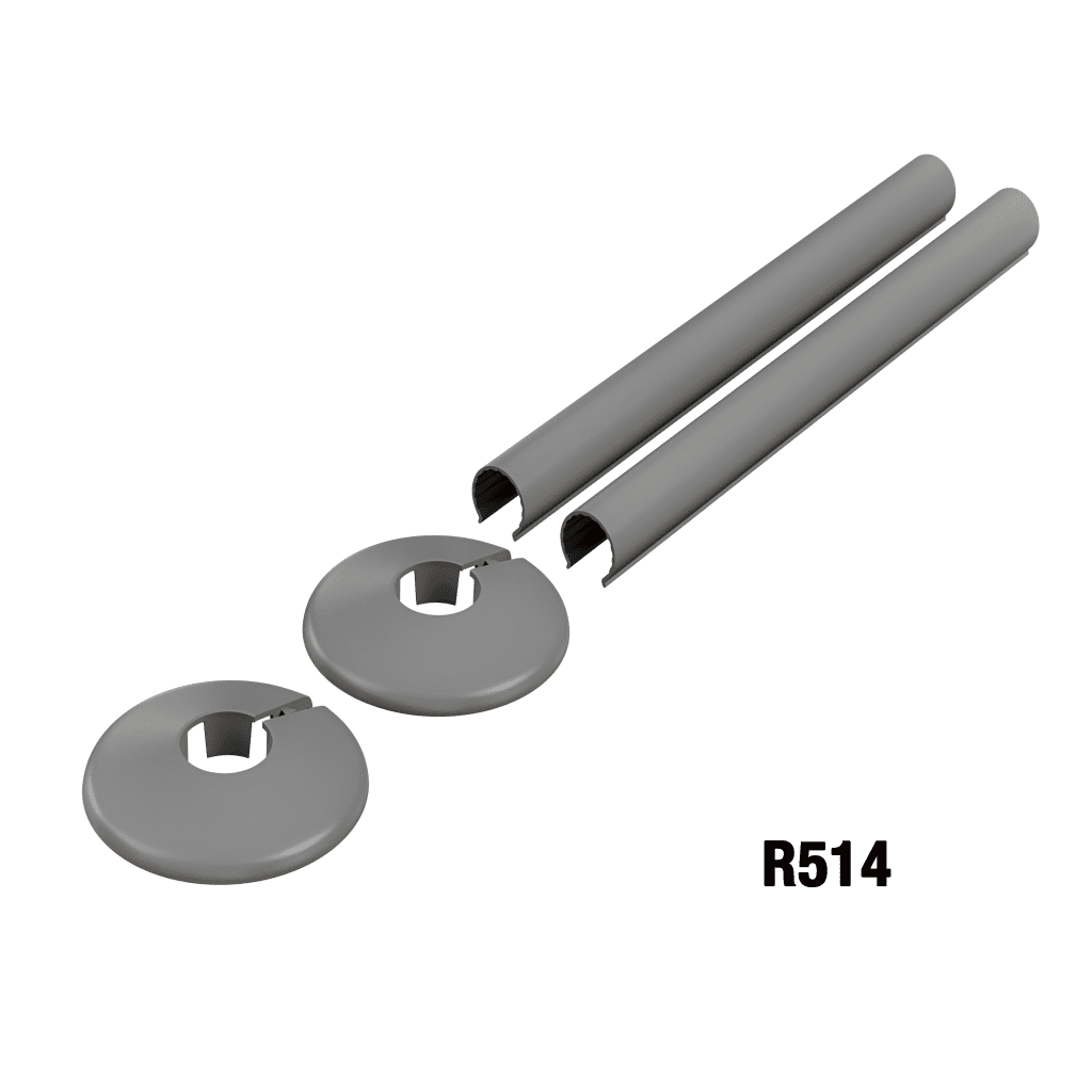 FM Anthracite Radiator Tail Kit Pair