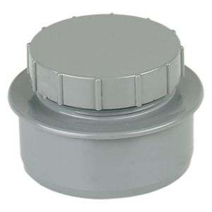 FPS Grey 110mm Screwed Access Cap SP292G