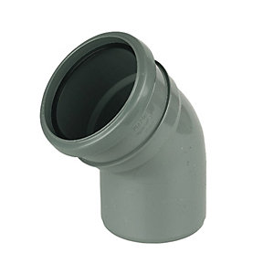 FPS Grey 110mm 135° Bend Socket/Spigot SP163G