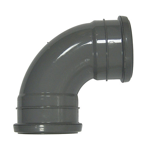 [FLOP-SP561G] FPS Grey 110mm 92.5° Bend Double Socket SP561G