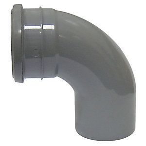 FPS Grey 110mm 92.5° Bend Socket/Spigot SP161G