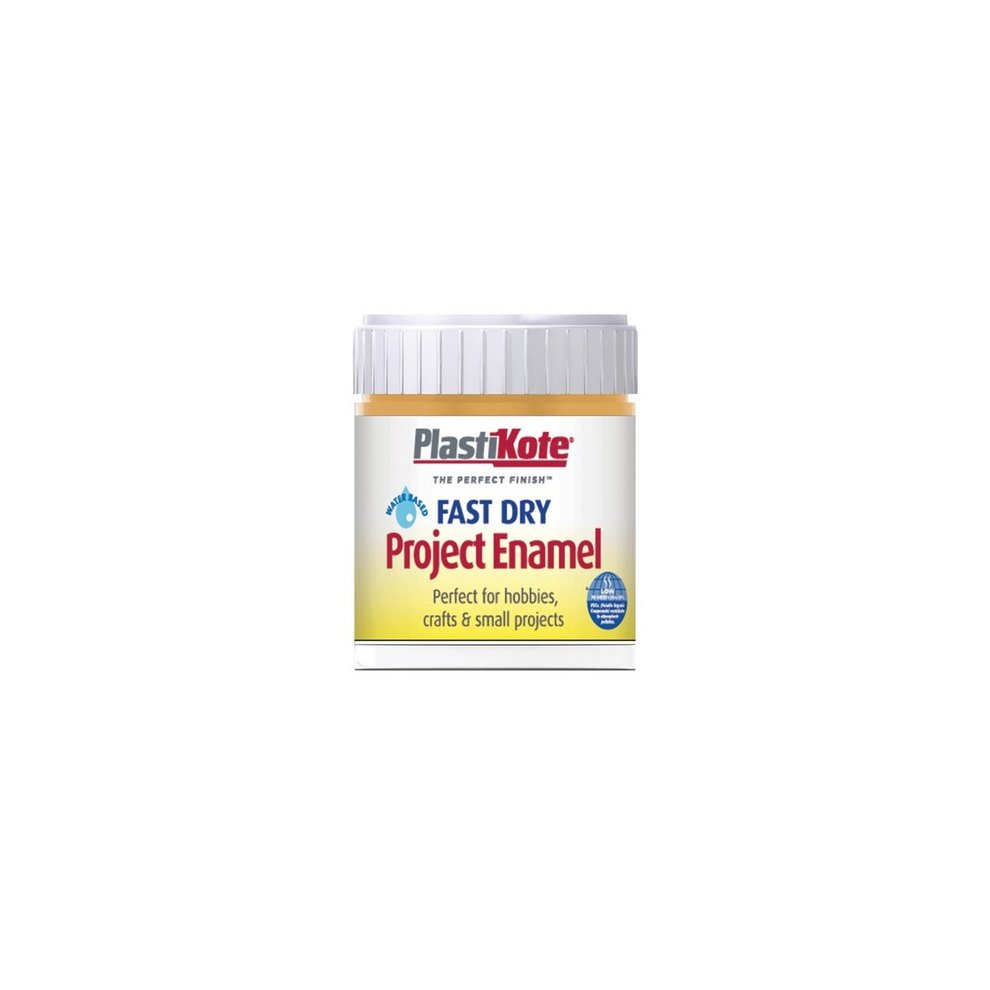 [21292] Plasti-Kote Fast Dry Enamel Sunshine Yellow (B11) 59ml