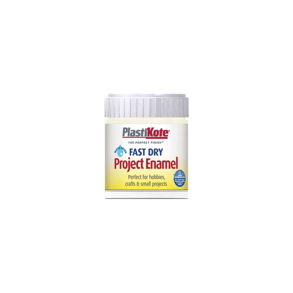 [13942] Plasti-Kote Fast Dry Enamel Creme De La Creme (B47) 59ml