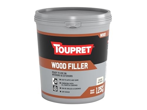 Toupret Wood Filler Off White Ready Mix 1.25kg