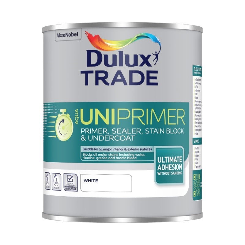 Dulux Trade Aqua Uniprimer White 1L