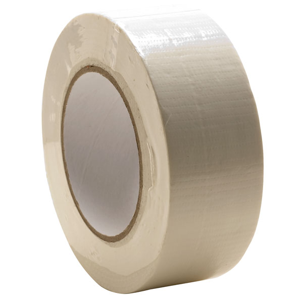 [RH0043-50-WHT] Bruce Douglas 50mm x 50m White Cloth Tape "Rhino"