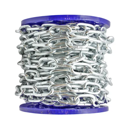 Centurion 6mm x 33mm ZP Welded Steel Coil Chain 1m