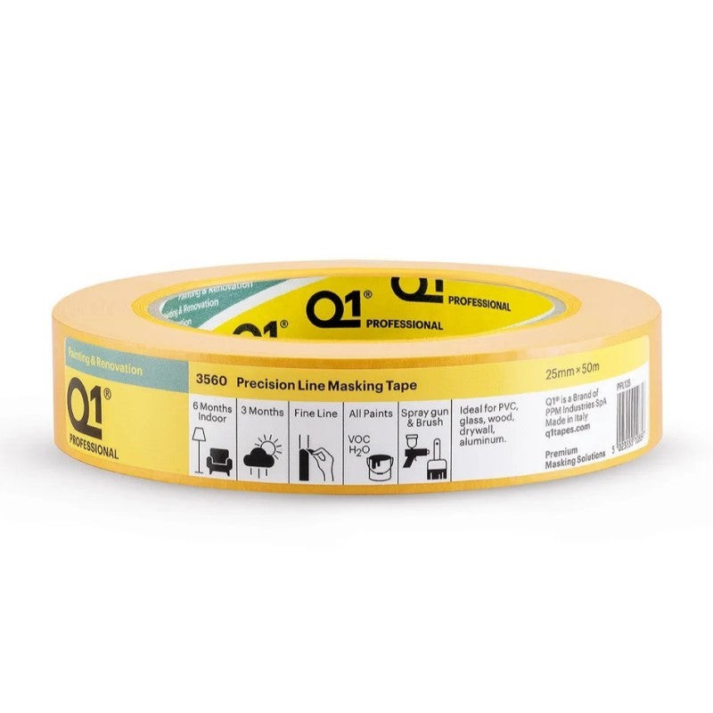 [99451] Q1 Precision Line Masking Tape 38mm x 50m