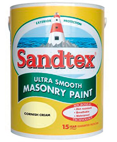 Sandtex Retail Smooth Masonry Ivory Stone 5L