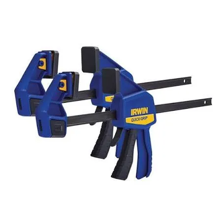 Irwin Quick Grip Quick Change Clamp Medium-Duty 6inch (2 Pack)