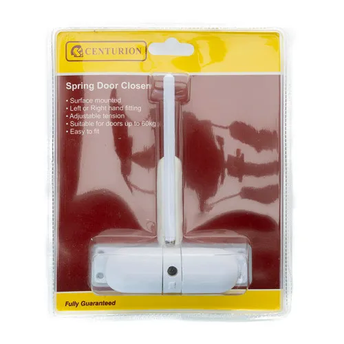 Centurion White Surface Fixing Door Closer