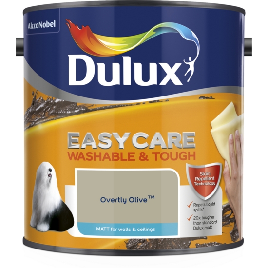 Dulux Easycare Matt Overtly Olive 2.5L