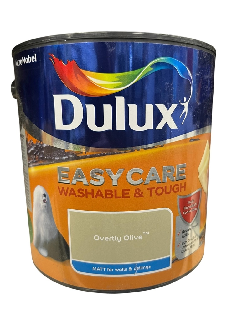 Dulux Easycare Matt Overtly Olive 2.5L