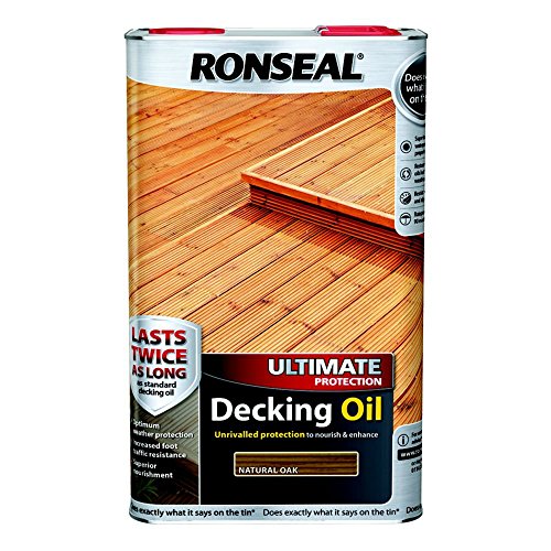 Ronseal Ultimate Decking Oil Natural Oak 5L