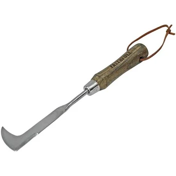 Faithfull Prestige Stainless Steel Hand Patio Knife Ash Handle