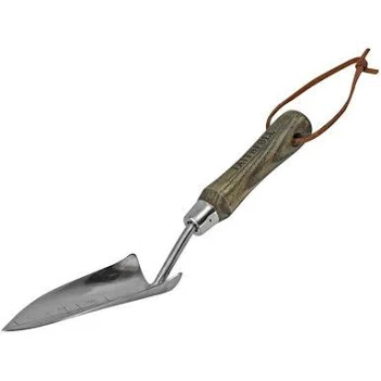 Faithfull Prestige Stainless Steel Potting Trowel Ash Handle
