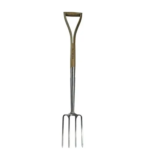 Faithfull Prestige Stainless Steel Border Fork Ash Handle