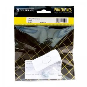 Centurion 2 Amp White Inline Switch