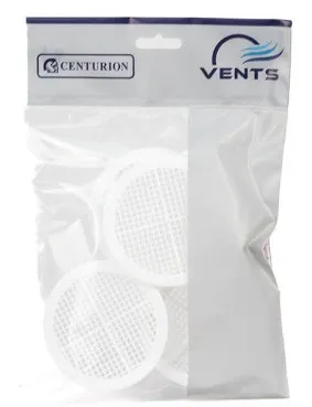 Centurion Round Soffit Vent - 70mm - White (4 Pack)