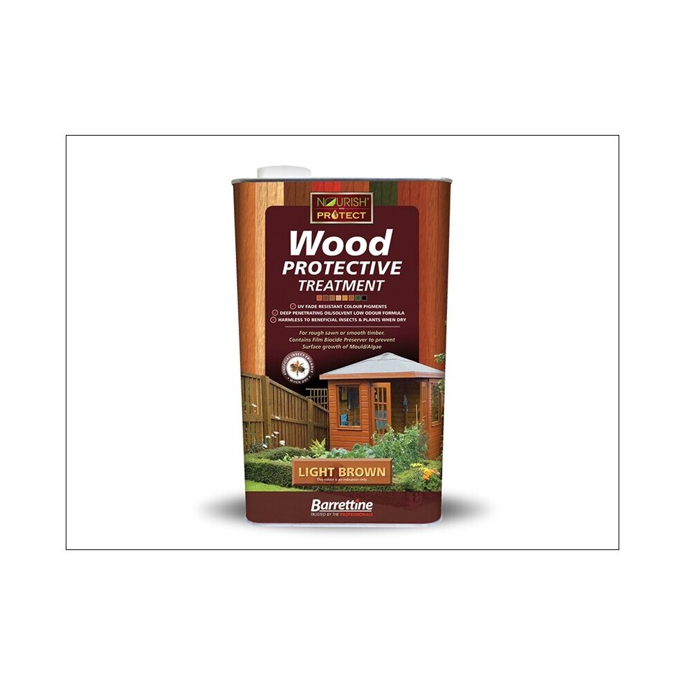 Barrettine Protective Treatment Light Brown 5L