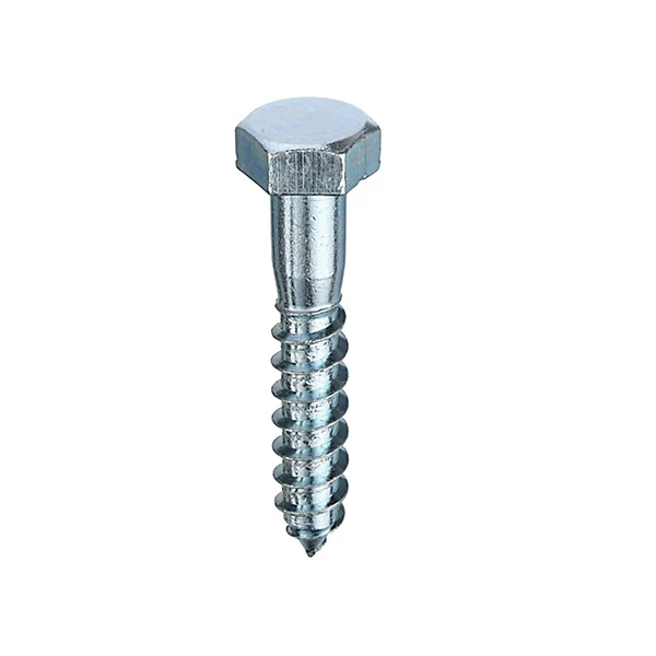 Unifix Coach Screws Hexagon Head DIN 571 BZP - M8 x 100 (Bag of 5)