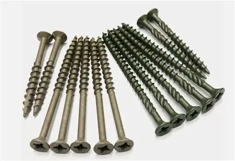 Unifix Decking Screws Pozi Csk Head Magsho Green Coating CE - 8g x 3" (Box of 100)
