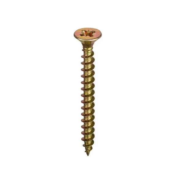 [OJ492490] Unifix  General Purpose Chippy Woodscrews Pozi Csk Head ZYP CE - 6.0 x 60mm