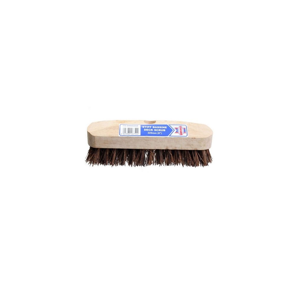 Faithfull Stiff Bassine Deck Scrub 9In  15/16In