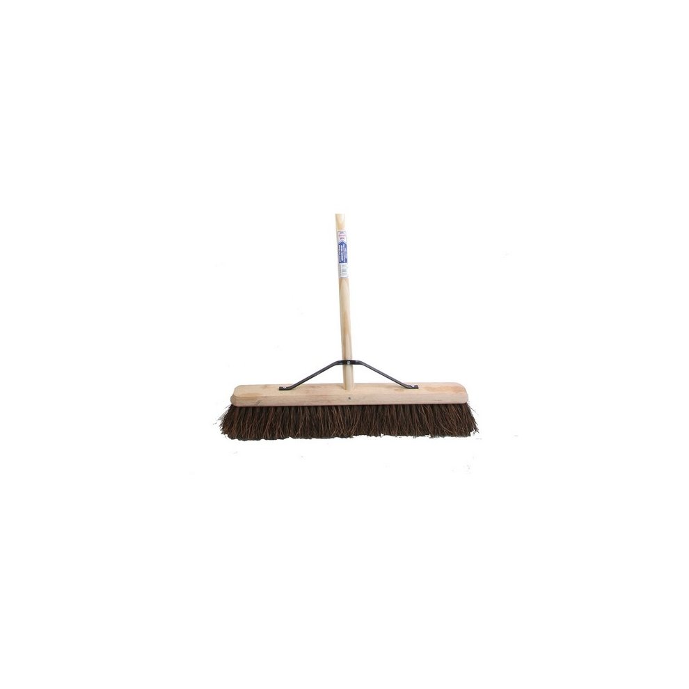 Faithfull Stiff Bassine Broom 600mm (24in) + Handle & Stay