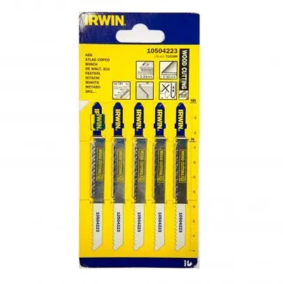 Irwin Wood Jigsaw Blades T101BR (5 Pack)