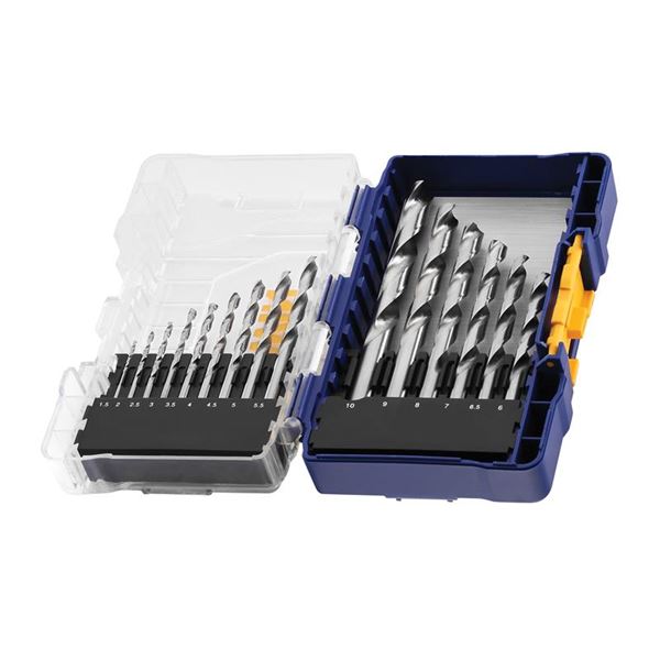 Irwin HSS Pro Drill Bit Set (15 Piece)