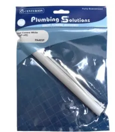 Centurion Pipe Covers White 2 Pack