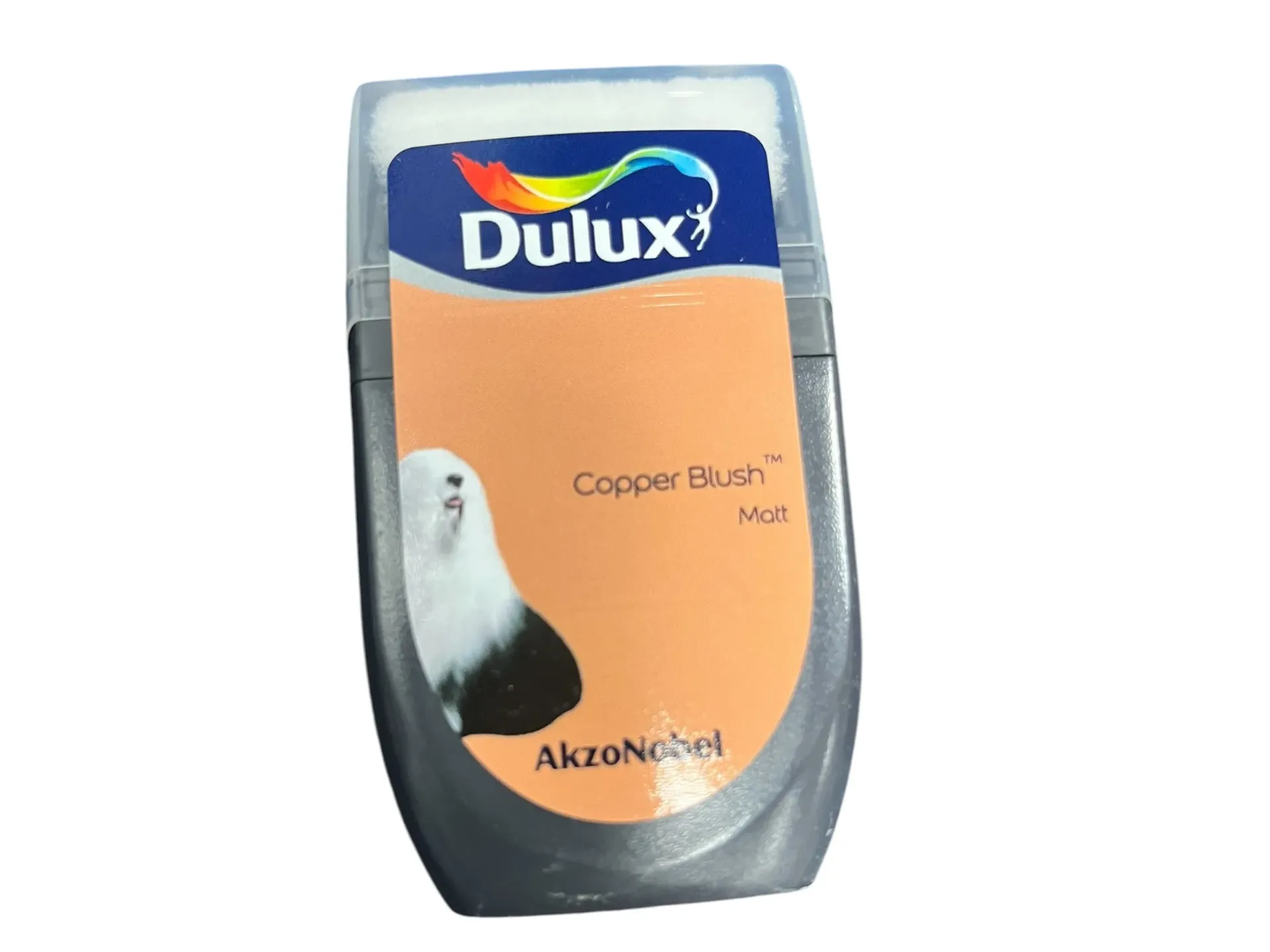Dulux Walls and Ceilings Matt Paint Copper Blush 30ml Sample