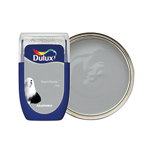 Dulux Walls and Ceilings Matt Paint Warm Pewter 30ml Sample